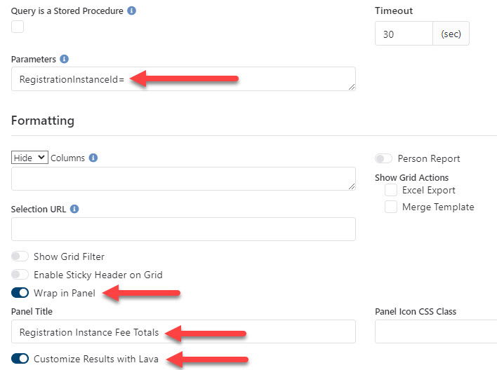 Dynamic Data Block Selections