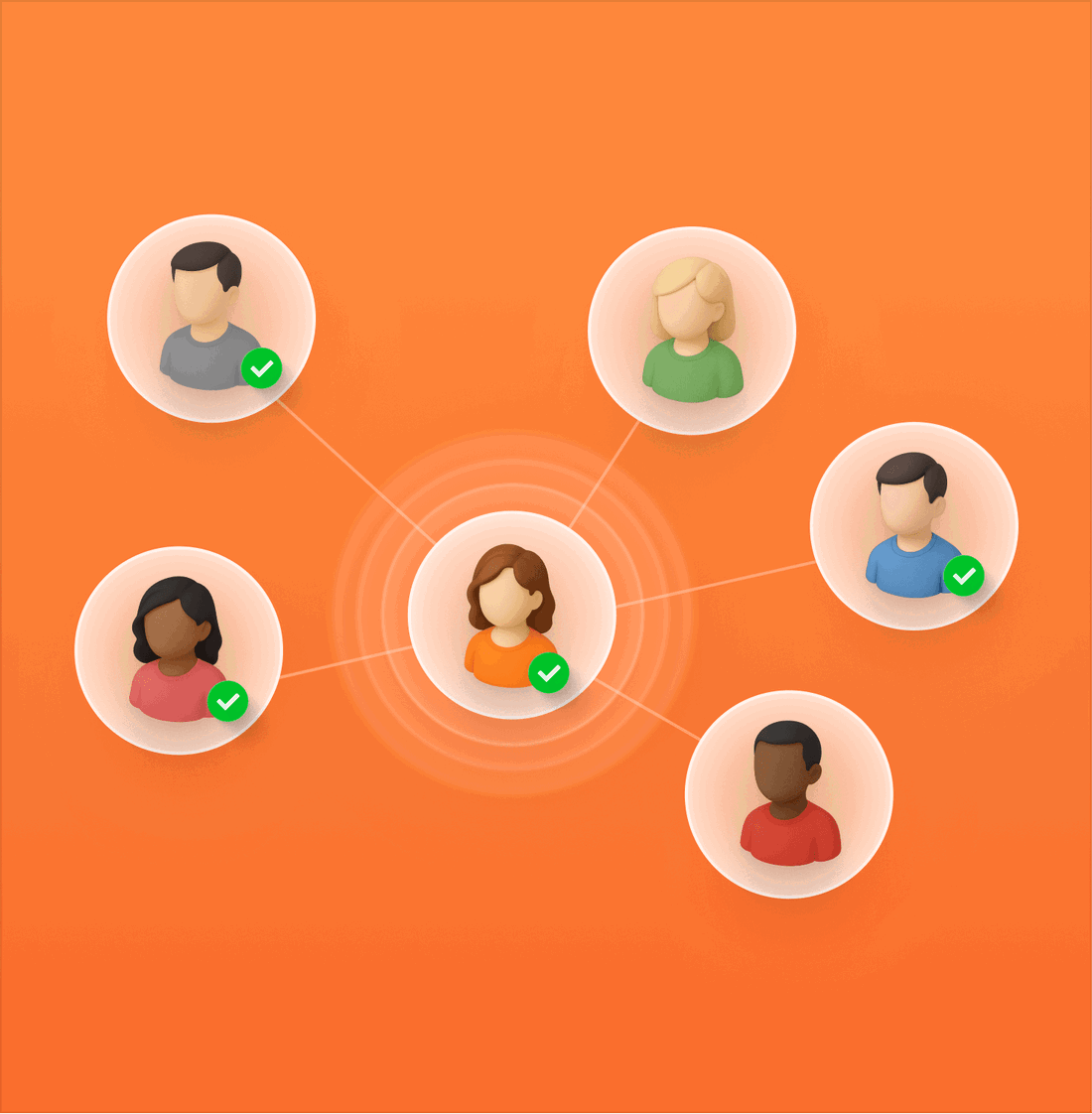 Church Management Illustration