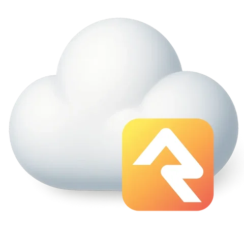 Cloud Hosting Illustration