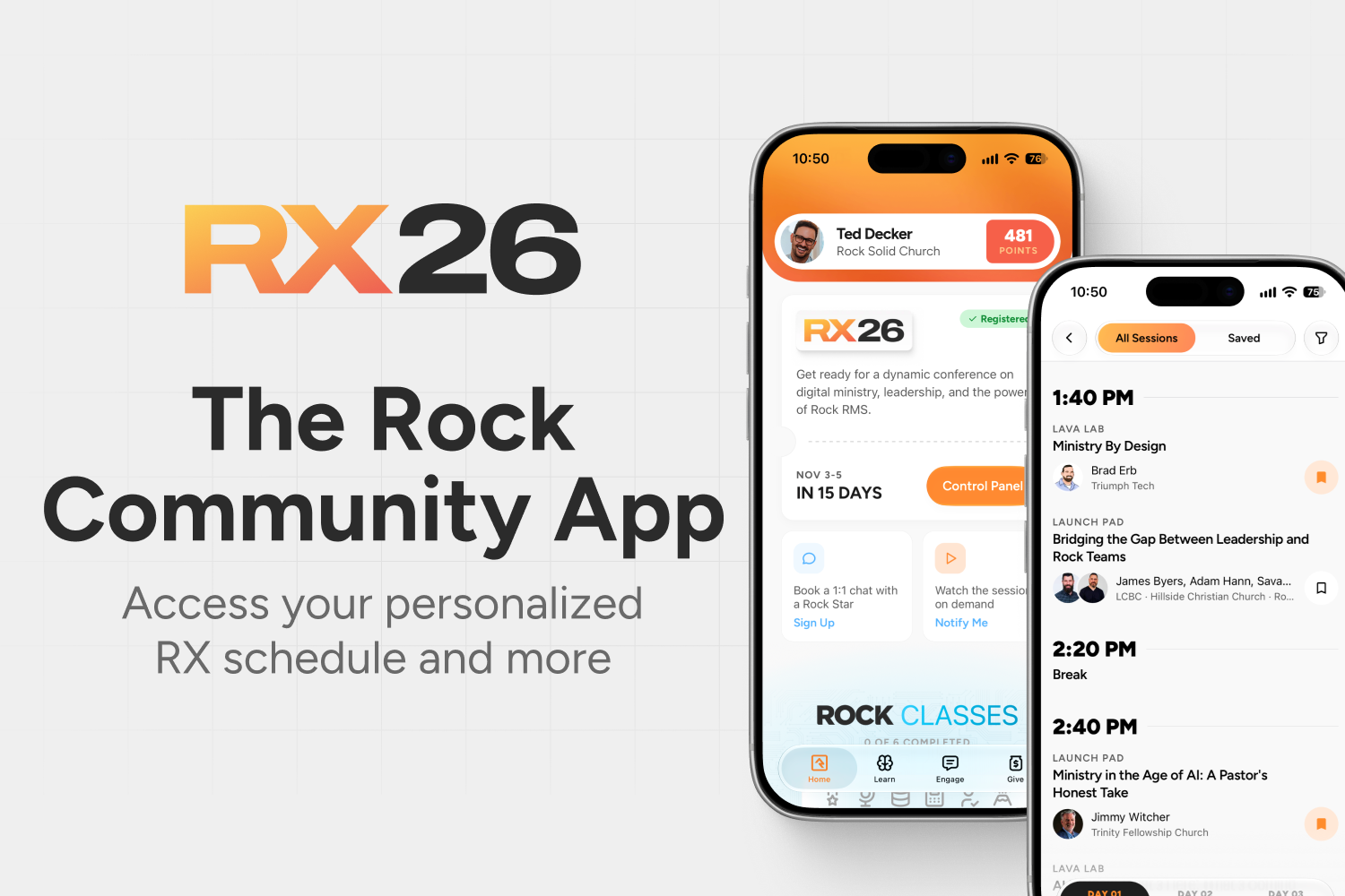 Rock Community App
